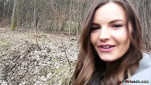 Girlfriends XXX - Nature Walk Ends in Steamy Pussy Play Sissoring