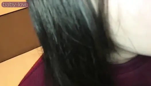 Voice Actress Trainee: Plain Shy Cutie Turns Explosively Wild with Raw Faceshot