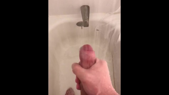 Nutting in the shower