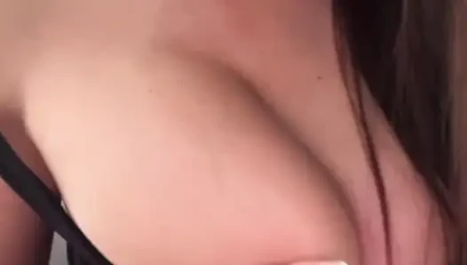 Watching my stepmom fucking her pussy