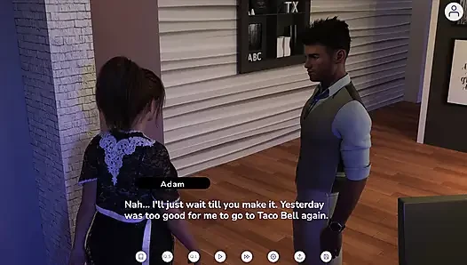 A Volatile Marriage 5 Victor Cums on His Bitch’s Face While Talking to Felicia. Adam Touch Felicia's Ass During Photoshoot