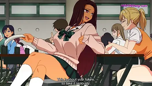 Busty college girl has her panties ripped and pussy fingered hard by her horny teacher