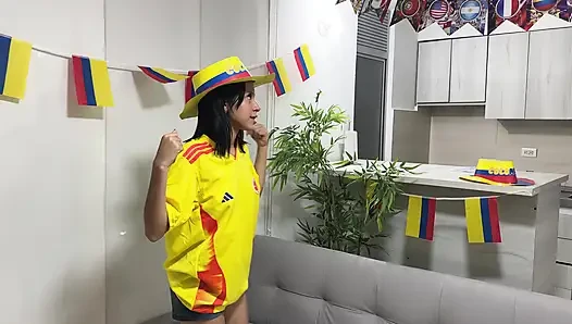 My Latina Best Friend Is Waiting for Me Without Panties and Bets Her Wet Pussy if She Wins Her Tea Special of the 2026 World Cup