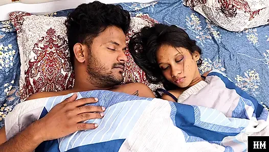 New young couple Making Sensational Romantic Moment and Hardcore Fucking Licking Kissing Desi Style Indian Asian Video