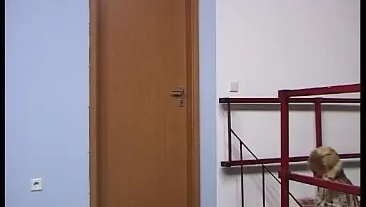 Attractive German MILF in stocking rides BBC before a cumshot
