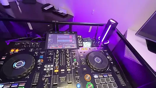 Riding the Hot Djs Dick Till Cumming All Over My Ass