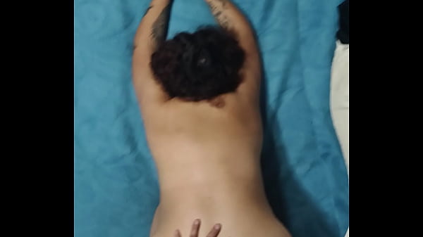 He fucks me hard doggy style until he cums on my ass.