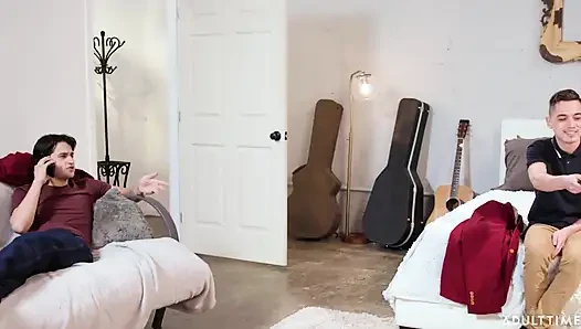 Stepmommy's Boy - Horny Teens Tag Team Their Hot MILF Stepmom Lauren Phillips