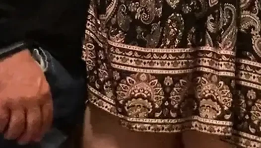 Stranger Like To Stick Hif Finger in Pussy's Slut