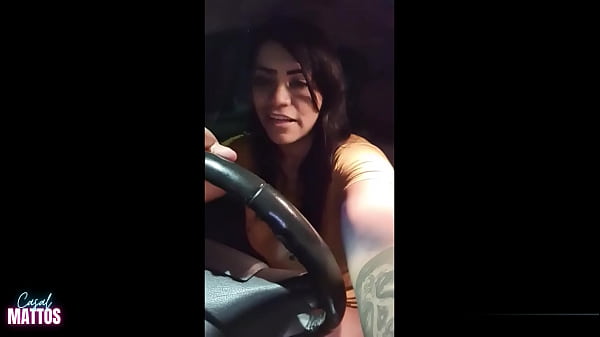 I stopped on the STREET to ask for information I ended up sucking a stranger in my CAR, naughty guy gave me a lot of milk