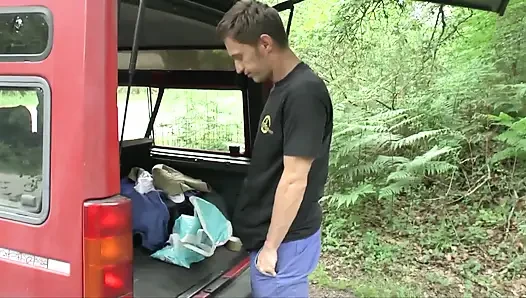 Outdoor activities in the woods with sexy chicks - DVD