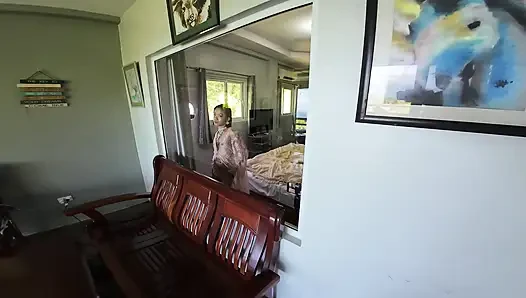 Tattooed Asian Babe Rims Him Deep Then Takes Massive Cumshot From Pussy to Face