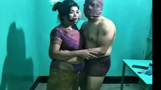 Married wife fucked by her online friend when her husband went to office