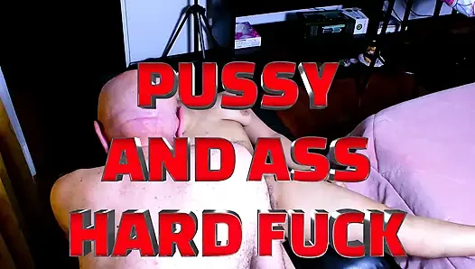 Pussy and Ass Hard Fuck with Garabas and Olga