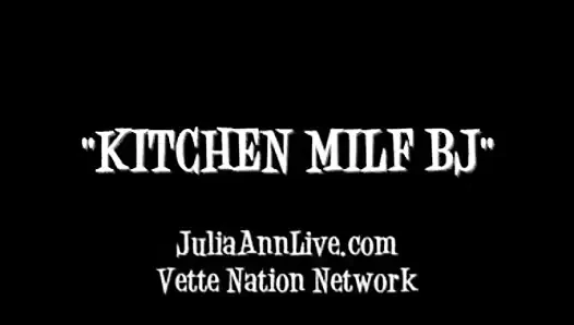 MILF Kitchen BJ