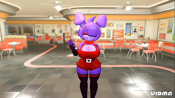 Bonnie playing with his penis