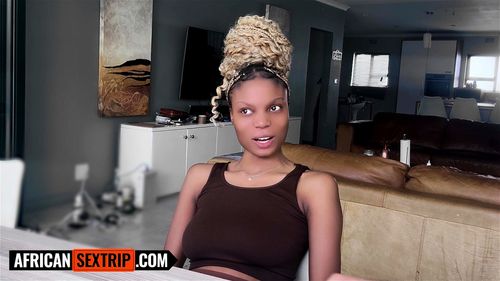 I fucked this BIG TITS EBONY  who said her BF was perfect... she GRIPPED MY COCK