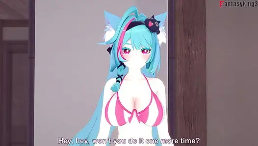 Mint POV sex in her bikini - Neverness to everness (NTE)