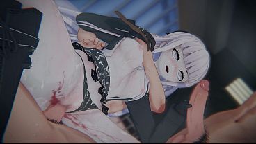 [Danganronpa] Kirigiri's "ULTIMATE INTERROGATION": Sandwich DP, Handjob & Pregnant (4K/60FPS)
