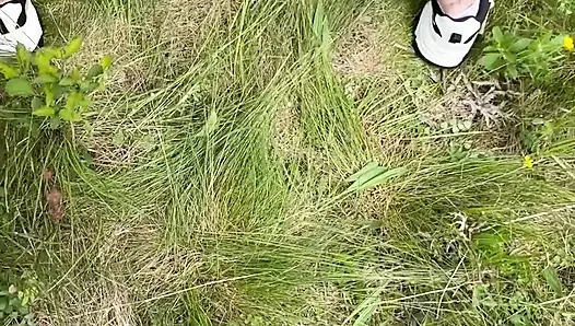 Public / Outdoor: German Slut Is Fucking in the Park (risky!)