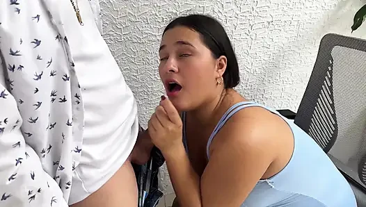 Real Homemade Sex with My Fat Latina Best Friend While Home Alone