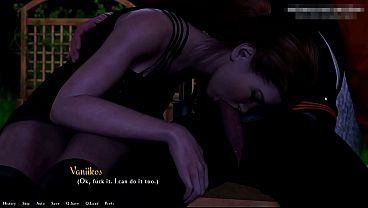 Being a DIK[v0.7] | Public outdoor fuck with amazing redhead teen girlfriend with a hot big ass. Her pussy got creampied. | My sexiest gameplay moments | Part #33
