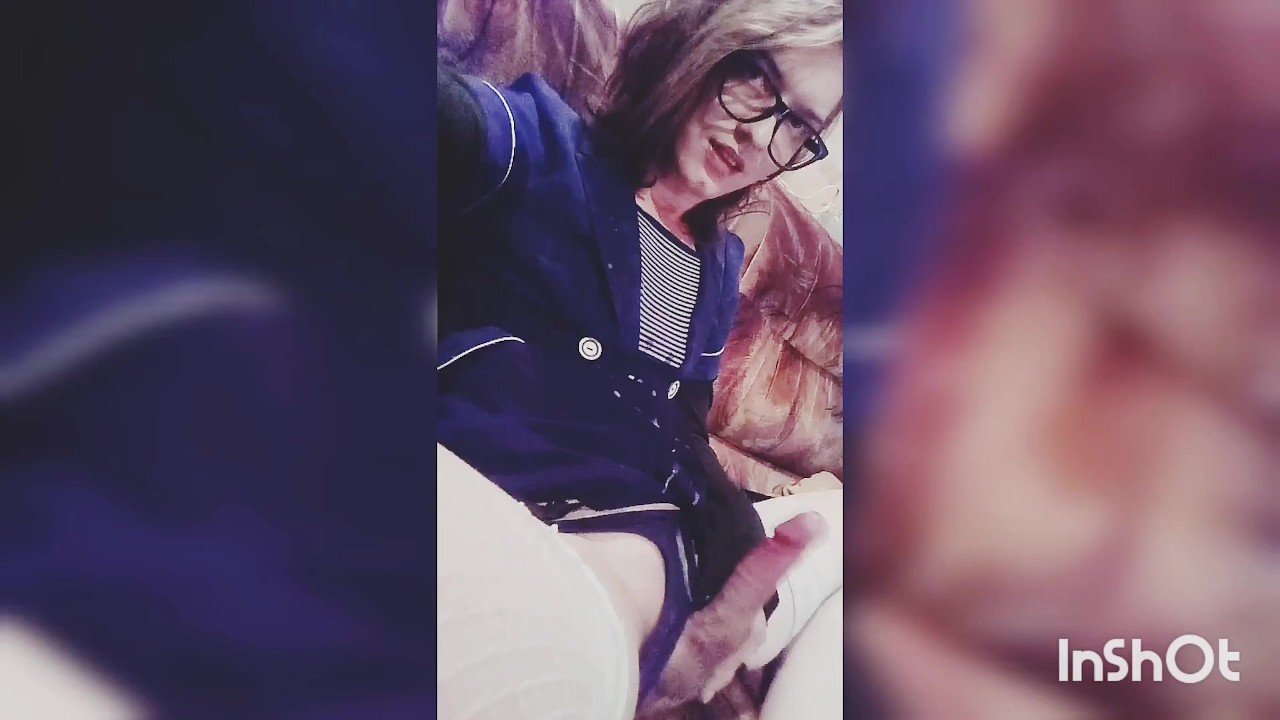 Crossdresser Hattabi4ik Self Creampie Cumshot