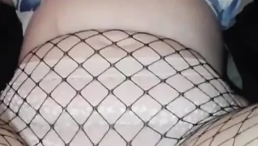 Lingerie fuck on thick step mom