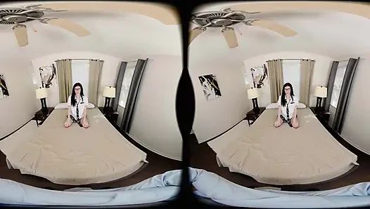 FORBVR - Your Horny Teen Student Wants To POV Suck And Fuck Cock During Fieldtrip
