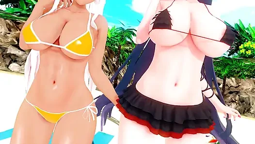 Summer Fucking with the Waifus