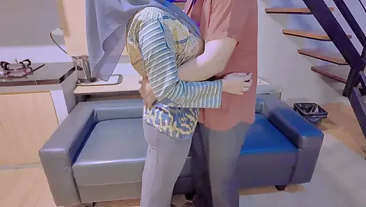 Businessman's wife cheating on him with a handsome man