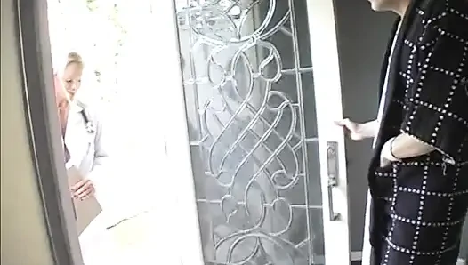 Astonishing Blonde MILF Rides Dick and Eats Cum Dripping Out of Her Pussy