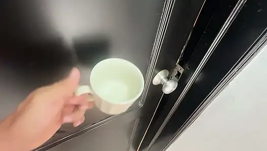 I Went to My Neighbor's Big Ass House for a Cup of Coffee and I Pay for It with Sex Without Condom