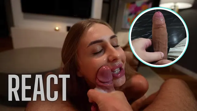 React: I want to suck your big cock, can I do it dirty?