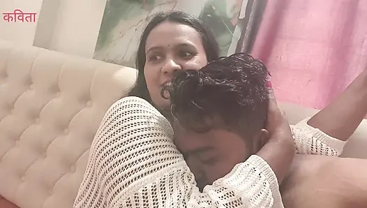 Desi Indian Marathi Kavita giving Anal sex to her lover