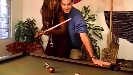 Voluptuous Black MILF Makes Love to White Cock