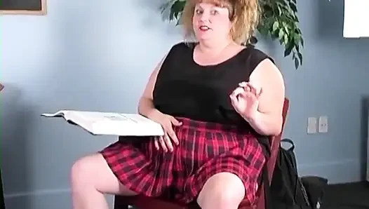 Naughty Chubby College Girl