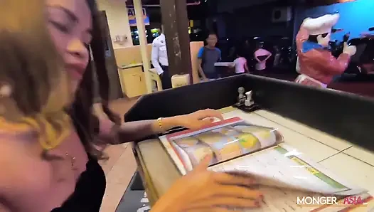 Big-titted babe gets creampied on first date!