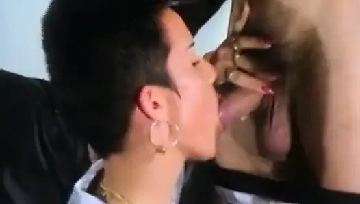 This Short Haired German Babe Got Pounded in Her Anal Hole