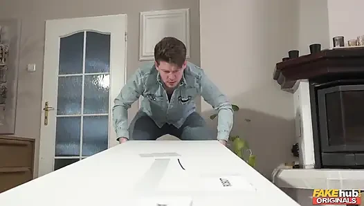 Fakehub Originals - Big Tit Redhead Atlanta Moreno Is the Worlds Best Sexbot