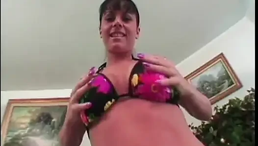 Busty pornstar chick Jewel DeNyle gets her ass pounded