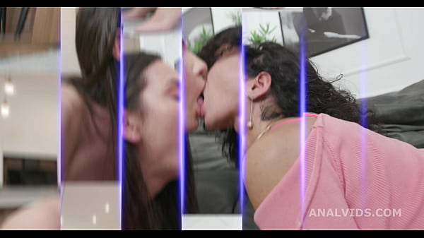 DAP and Roses, Stacy Bloom & Nataly Gold, Balls Deep Anal, Self Anal Fisting, DAP, Gapes, ButtRose and Creampie Swallow GIO1701