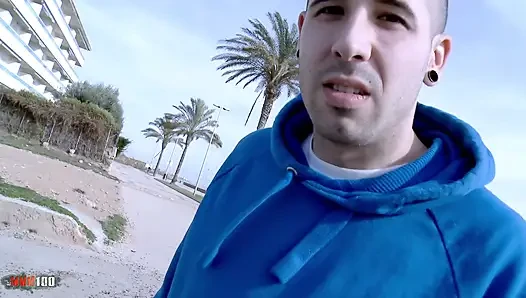 Pretty young spanish babe Vania Flores gets fucked in front of her boyfriend