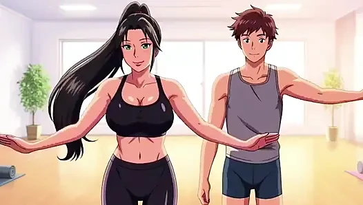 Stepmom’s private Yoga Instruction turns extremely hot and taboo 3D Anime