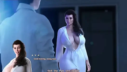 Watching Movie with My Hot Stepmom