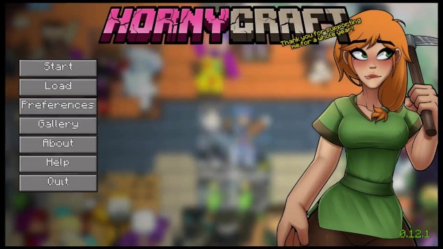 HornyCraft [ MINECRAFT PORN hentai game ] Ep.33 SUCKING Steve COCK while he talks to Alex !