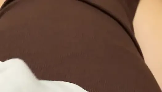 Crot in the mouth of Hijab Girl