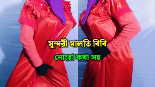 Desi Bengali hijabi Muslim bhabhi