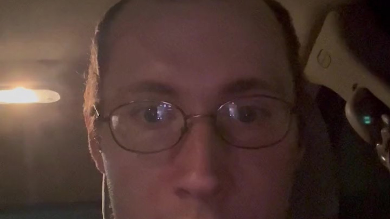 Staring Menacingly into the Camera (Happy Halloween)