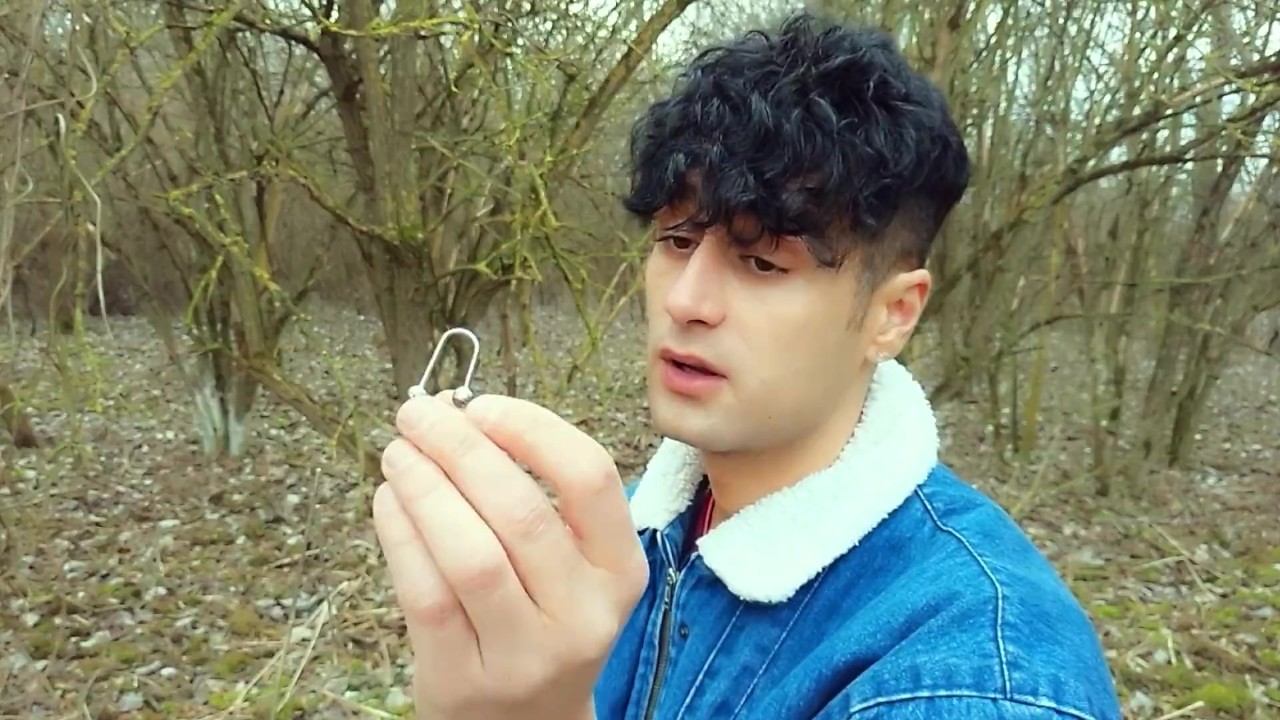Twink wanks with penis plug outdoor - Cum leaking with urethral ball inside
